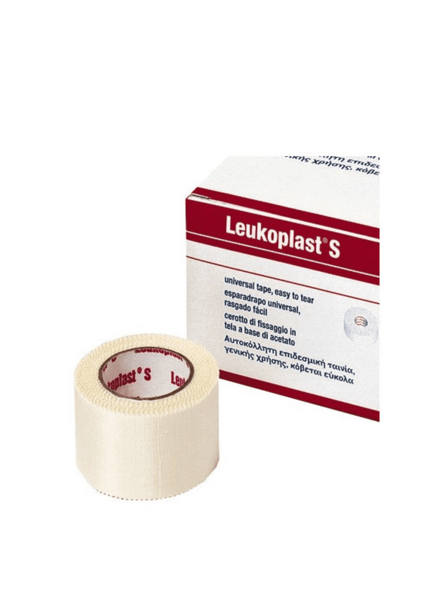 LEUKOPLAST esparadrapo blanco de 10cm x 5mts (3 unidades)