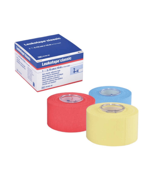 LEUKOTAPE CLASSIC de colores tape inelástico para vendajes funcionales (3,75cm x 10mts)