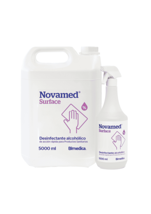 NOVAMED SURFACE desinfectante de acción rápida con base de etanol (1lt o 5lt)