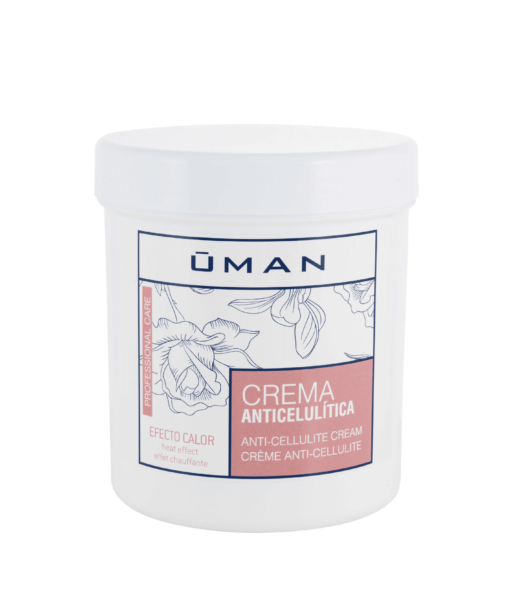 Crema anticelulítica efecto calor UMAN de 1lt