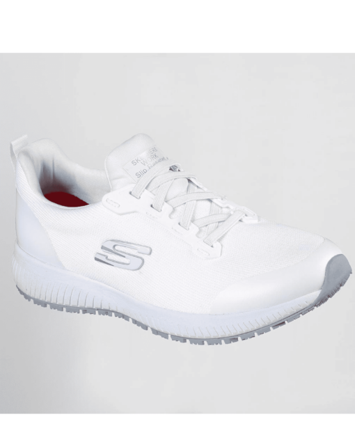 SQUAD SR SKECHERS zapatillas deportivas con cordones, antideslizante de mujer (plantilla memory foam)