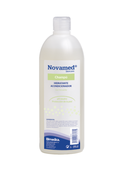 NOVAMED SKINCARE Champú hidratante de uso frecuente de 1lt