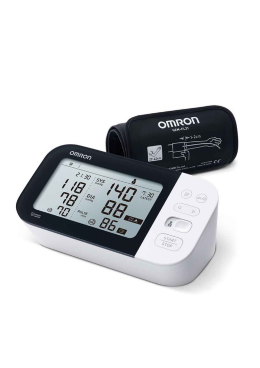 Tensiómetro con Bluetooth OMRON M7 INTELLI IT (HEM-7361T-EBK)
