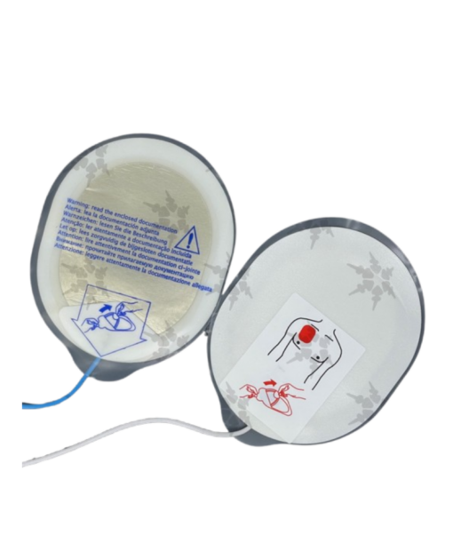 Electrodos para desfibrilador con cable (ADULTO 25kg) LESSA DEFI-PAD (compatible Philips Laerdal Medical. Agilent Philips)