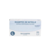 Guantes de nitrilo C+I SIN POLVO (100 unidades) (Texturado en dedos)