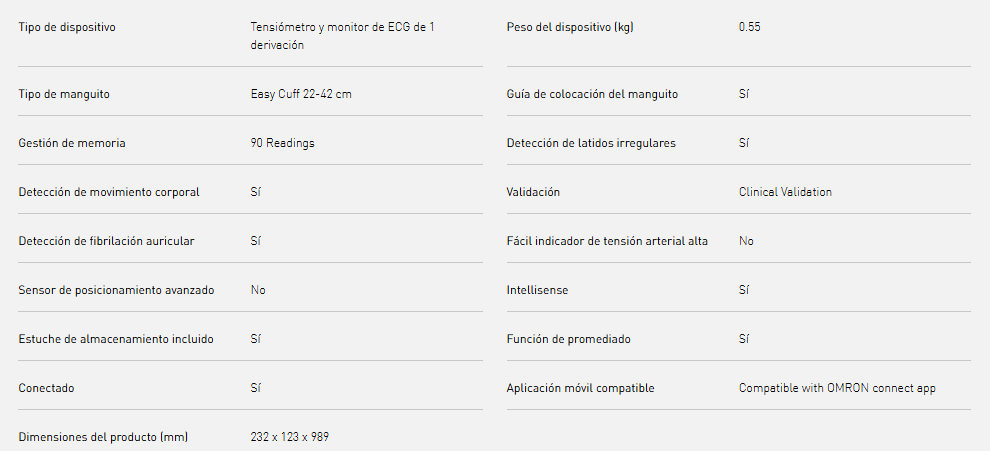 OMROM TENSIOMETRO PRESION ARTERIAL Y ECG