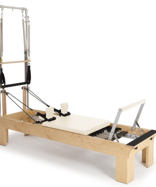 REFORMER MADERA CON TORRE MARFIL