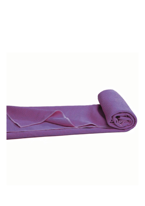 Toalla de fibra yoga 183 x 63 cm (MORADO)