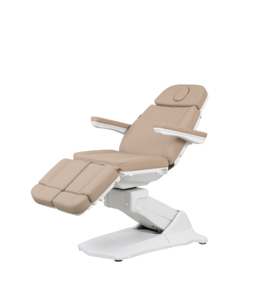 MEDIAL sillón de podología eléctrico de 3 motores (Color beige)