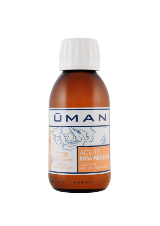 Aceite rosa mosqueta UMAN tapón gotero de 125 ml