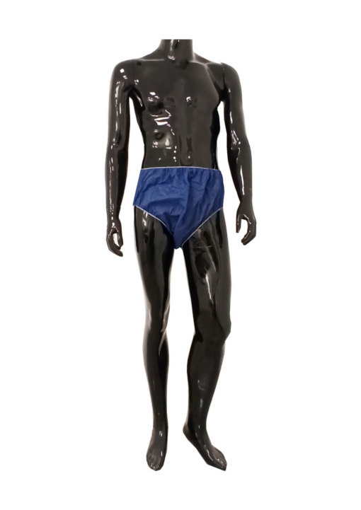 Slip desechables de hombre AZUL (25 unidades)