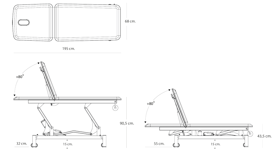 CAMILLA ELECTRICA BARATA GRIS